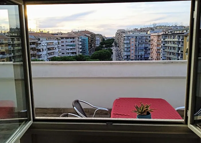 Apartamento Attico Luminoso Terrazza Metro A Aria Cond Wifi